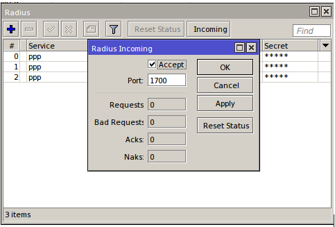Radius Incoming