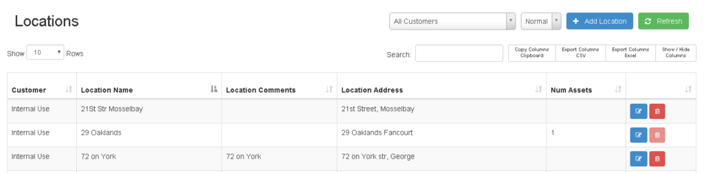Asset Register Setup - DataTill | ISP Management System